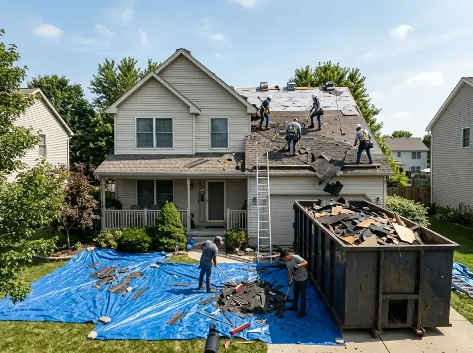 roof-replacement-debris-remova-004 — frequently asked questions, Cheapest Dumpster Rentals in Tiffin, IA